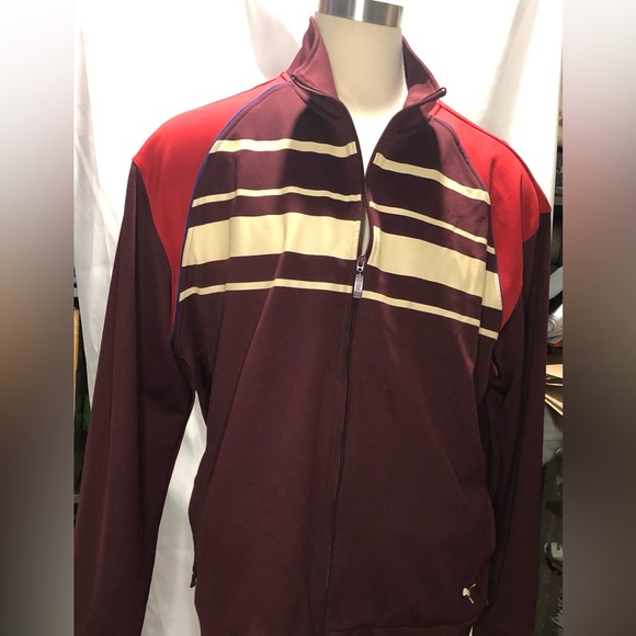 Puma Retro Zip up Track jacket colors berry XXL - Picture 16 of 16